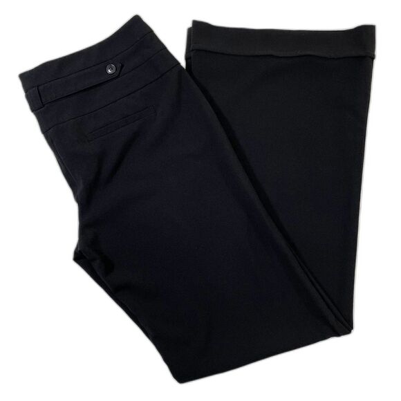 Charlotte Russe Black Dress Pants Wide Leg - Size 11 - Picture 1 of 16